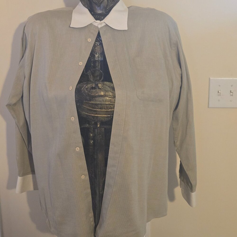 Classic Vintage Dress Shirt Bundle – Botany 500, Modena Uomo, Wayne Scott – XL